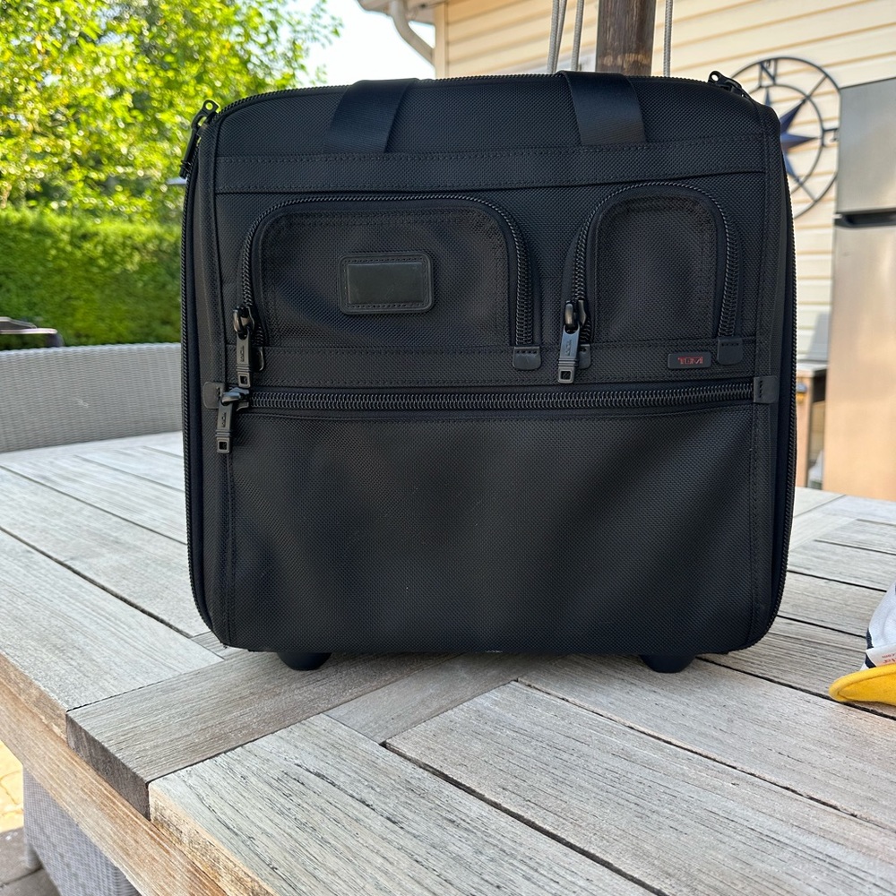 Tumi Black Travel Bag